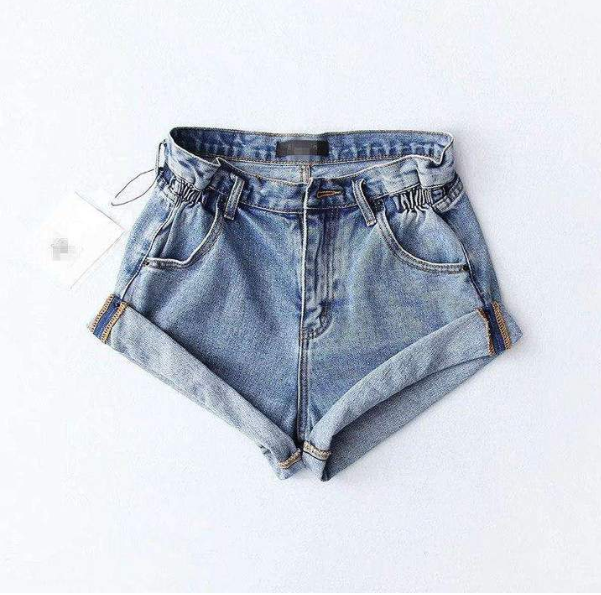 High-Waisted Wide-Leg Denim Shorts for Casual Style