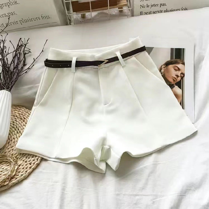 2023 Summer Women's High-Waisted Wide-Leg Shorts