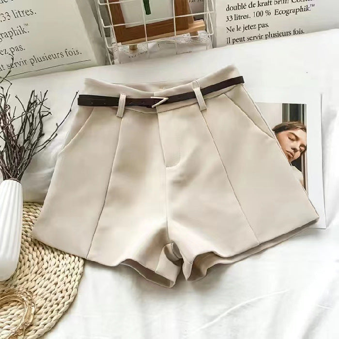 2023 Summer Women's High-Waisted Wide-Leg Shorts