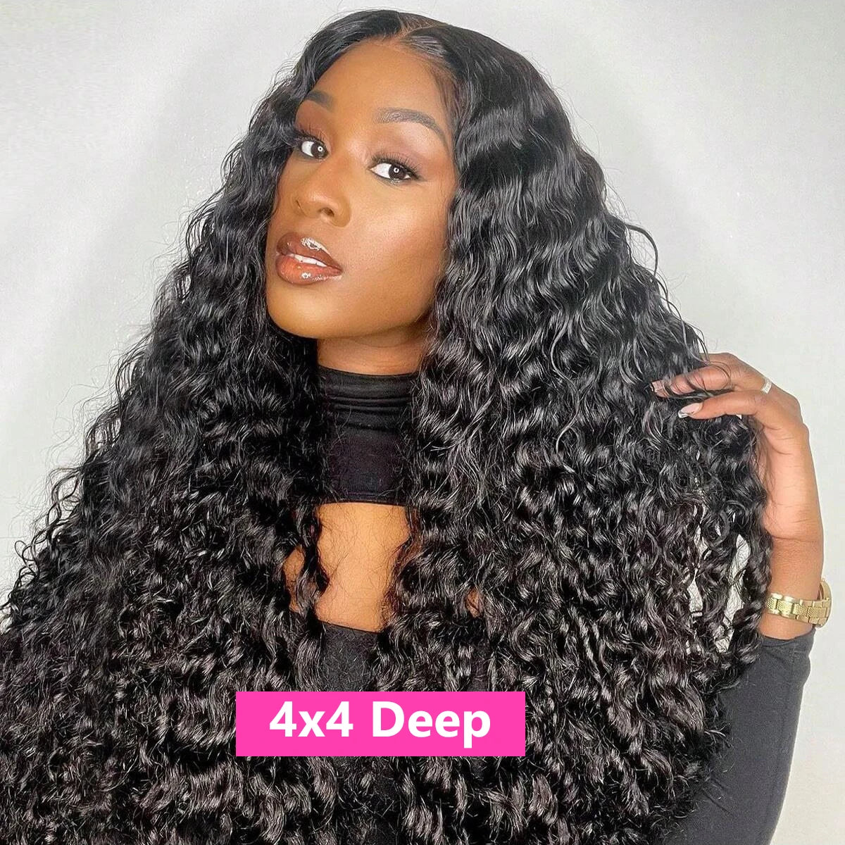 36 38Inch Deep Wave 13x4 Lace Front Wigs Pre Plucked 13x6 Lace Frontal Wigs Human Hair Hd Transparent Lace Wig For Black Women