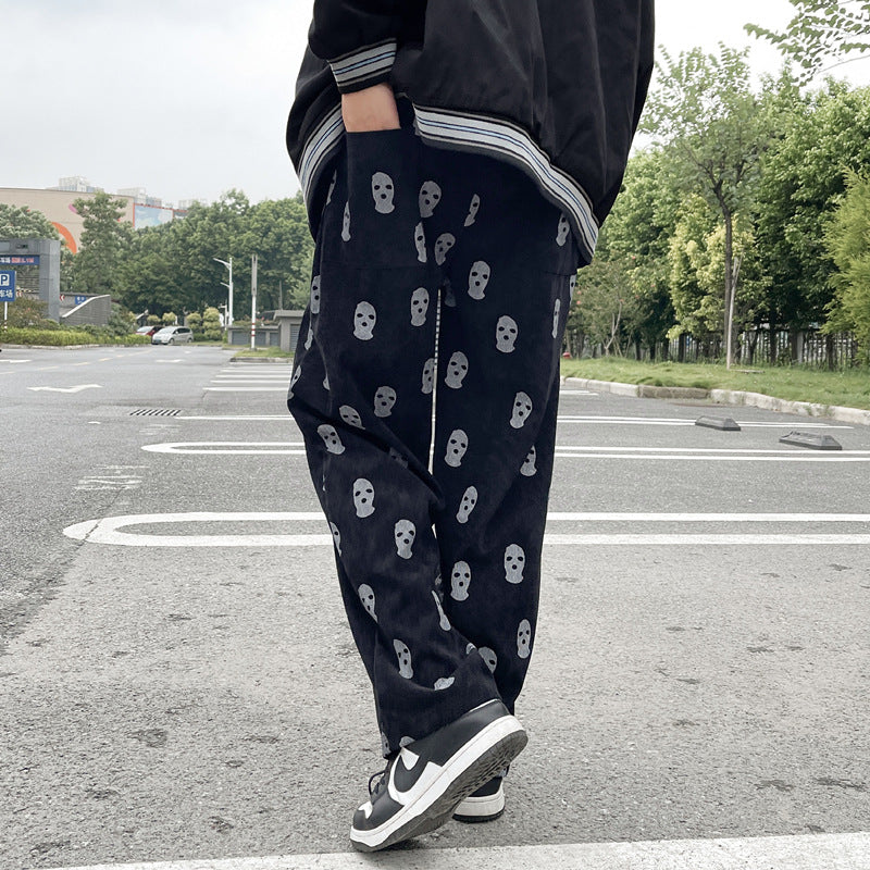 Oversize Loose Wide Leg Casual Pants for Men