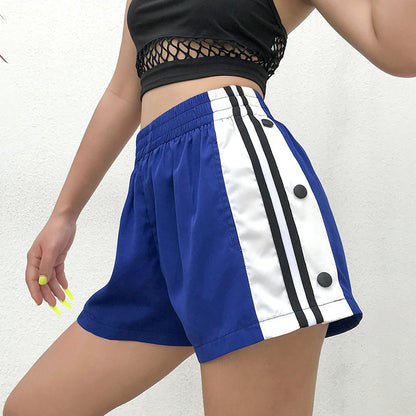 Women's Summer Wide-Leg Shorts with Side Slits