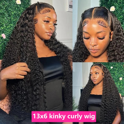 36 38Inch Deep Wave 13x4 Lace Front Wigs Pre Plucked 13x6 Lace Frontal Wigs Human Hair Hd Transparent Lace Wig For Black Women