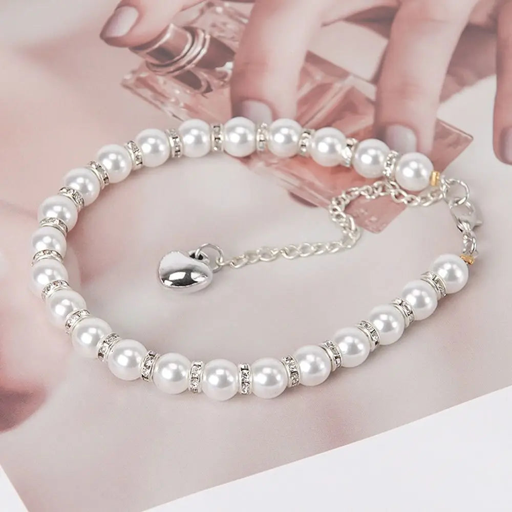 Anklets High Heels Decorations High Heel Ankle Chain Women Shoelaces High Heels Chain Pearl Heels Band High-heeled Shoes Straps