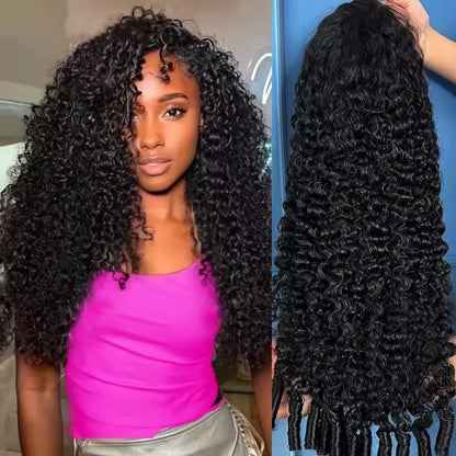 220 Density Hd Lace Wig 13x6 Human Hair Burmese Curly Hair Wig Pre Plucked Brazilian 16A Burmese Virgin Human Hair Wig For Women