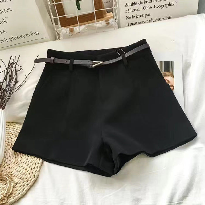 2023 Summer Women's High-Waisted Wide-Leg Shorts