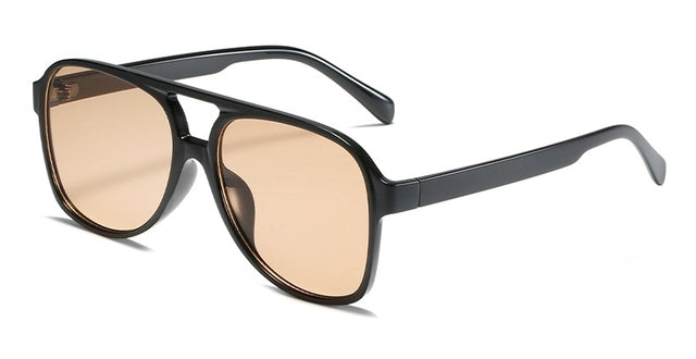 Oversized Yellow Designer Sunglasses for Women